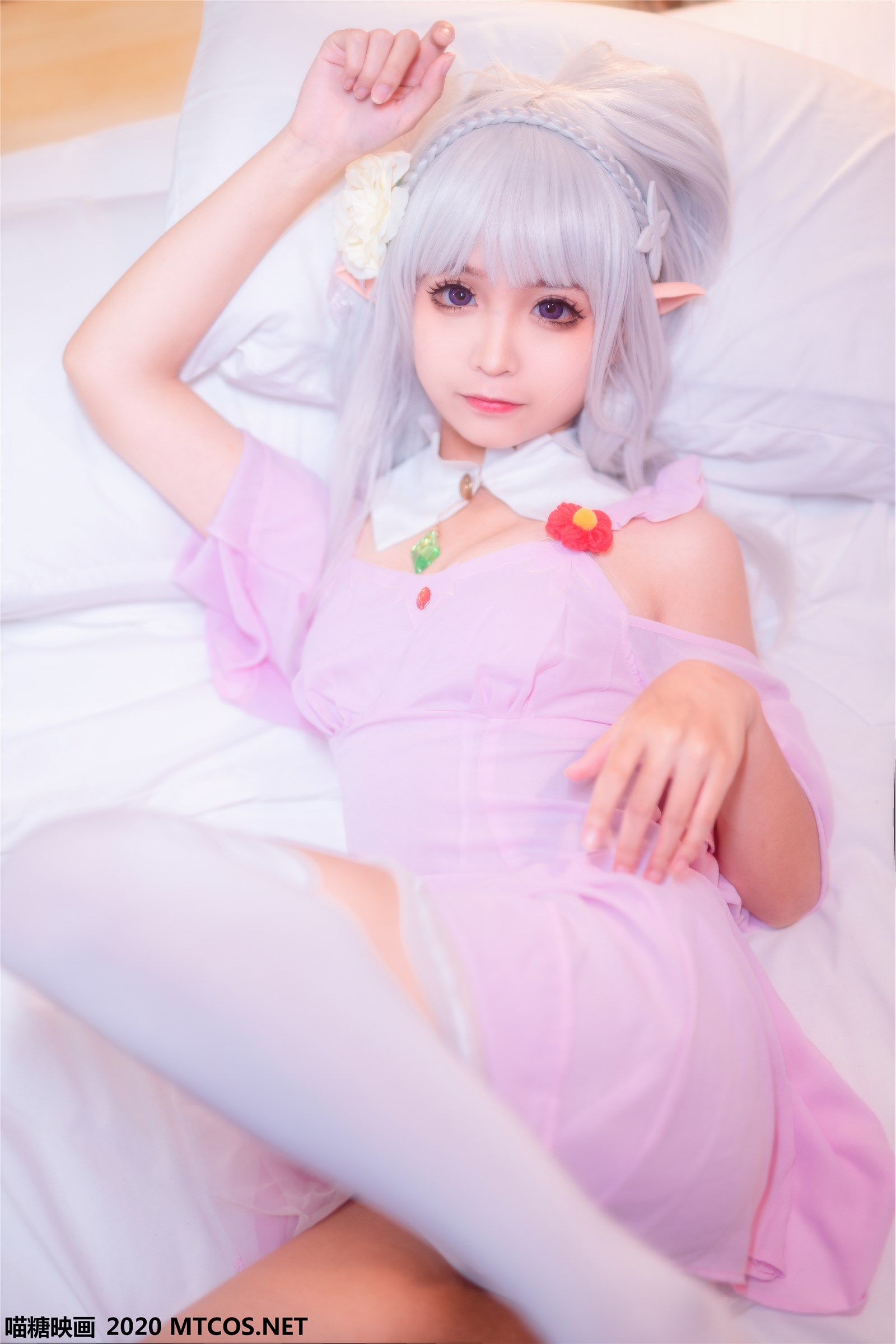 Meow candy picture Vol.118 foam off shoulder Nightgown(16)